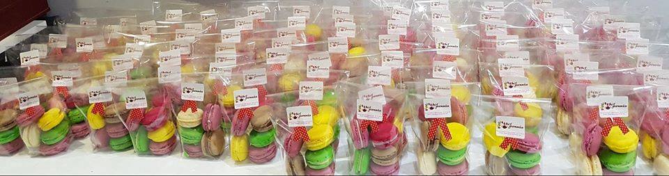 notre assortiment de macarons - Thé & gourmandises