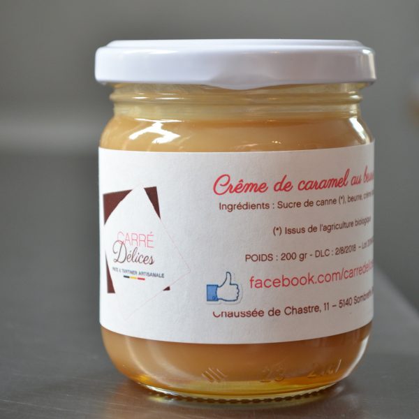 caramel beurre salé pâte à tartiner chocolat au lait et caramel beurre salé